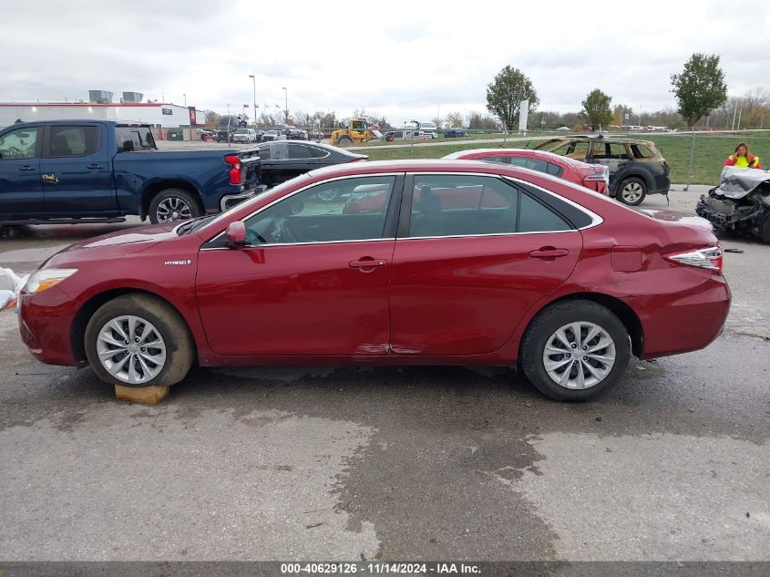 2017 Toyota Camry Hybrid Le VIN: 4T1BD1FK1HU207931 Lot: 40629126