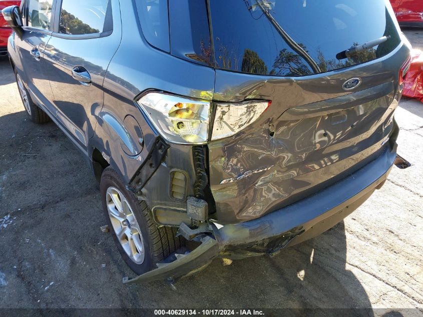 2020 Ford Ecosport Se VIN: MAJ6S3GL1LC349960 Lot: 40629134