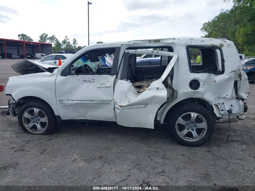 2014 Honda Pilot Ex VIN: 5FNYF4H46EB057022 Lot: 40629177