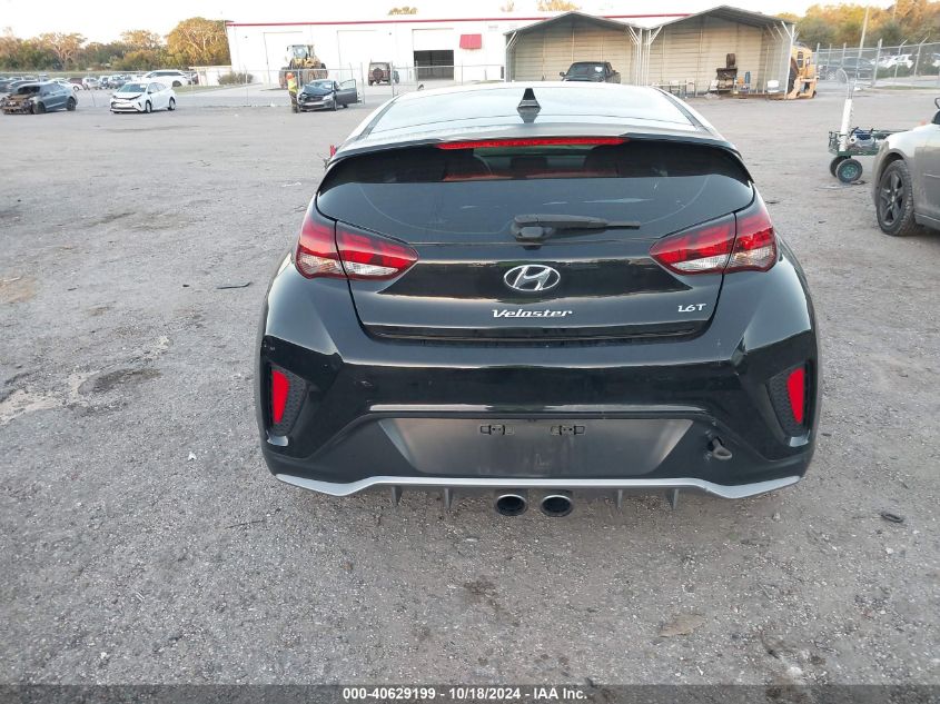 2019 Hyundai Veloster Turbo VIN: KMHTH6AB2KU019276 Lot: 40629199