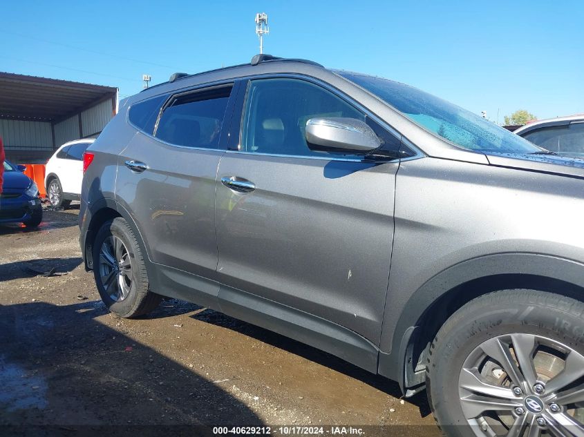 2013 Hyundai Santa Fe Sport VIN: 5XYZU3LB6DG102445 Lot: 40629212