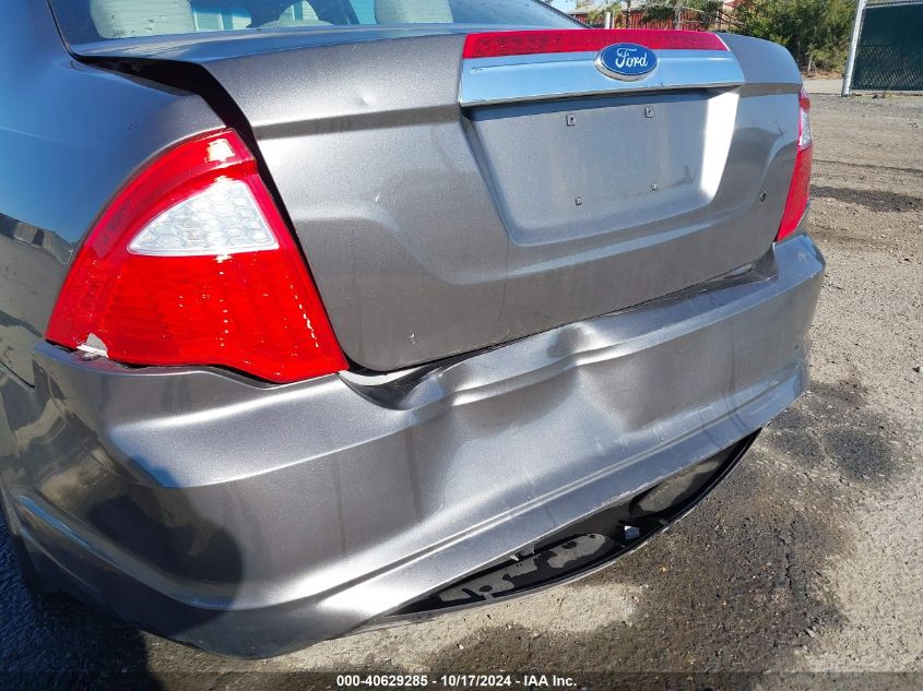 2012 Ford Fusion Sel VIN: 3FAHP0JA1CR174420 Lot: 40629285