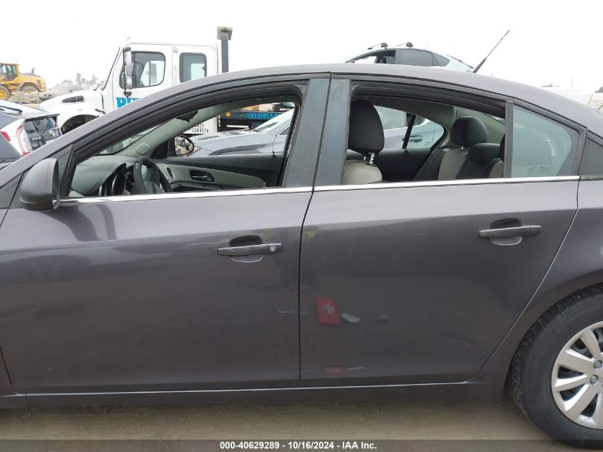 2011 Chevrolet Cruze Ls VIN: 1G1PC5SH2B7124425 Lot: 40629289