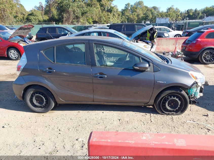 2014 Toyota Prius C Two VIN: JTDKDTB30E1567638 Lot: 40629300