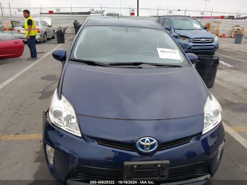 2014 Toyota Prius Four VIN: JTDKN3DU3E1782045 Lot: 40629322