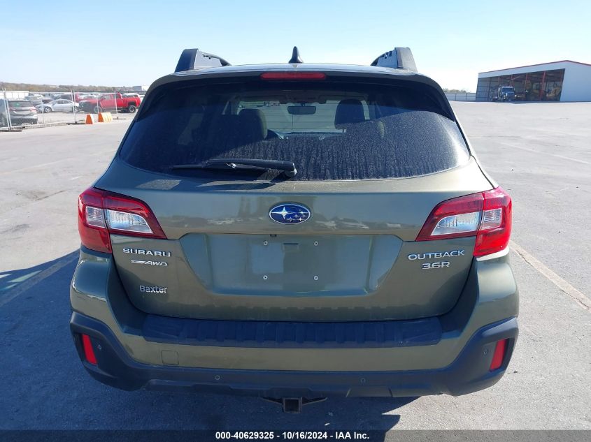2018 Subaru Outback 3.6R Limited VIN: 4S4BSENC0J3320451 Lot: 40629325