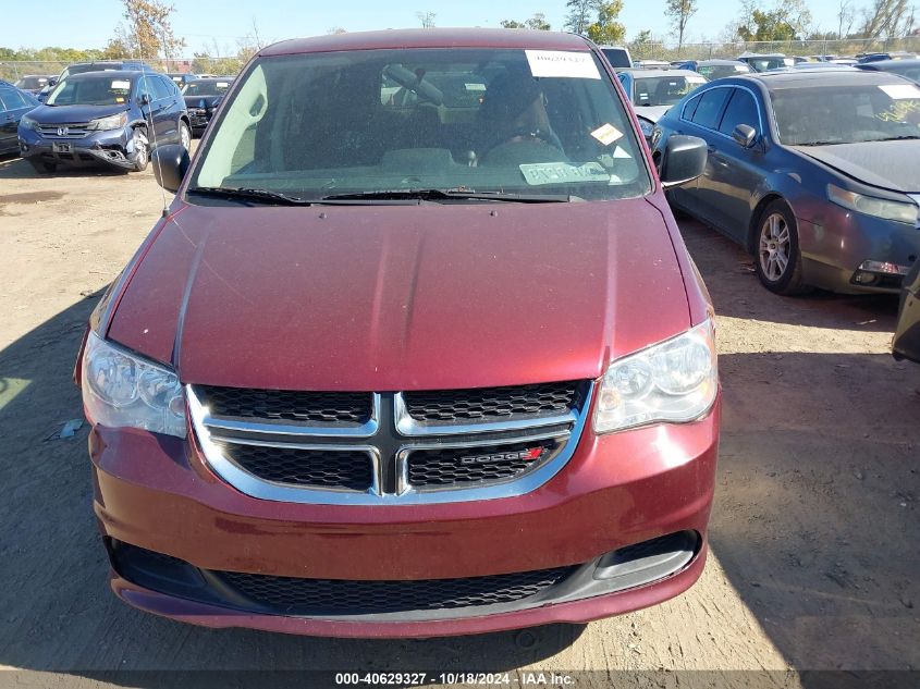 2017 Dodge Grand Caravan Se VIN: 2C4RDGBG6HR563523 Lot: 40629327