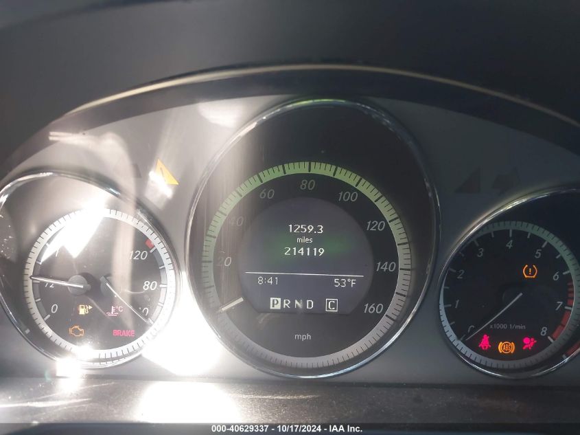 2010 Mercedes-Benz C 350 Sport VIN: WDDGF5GB4AR089883 Lot: 40629337