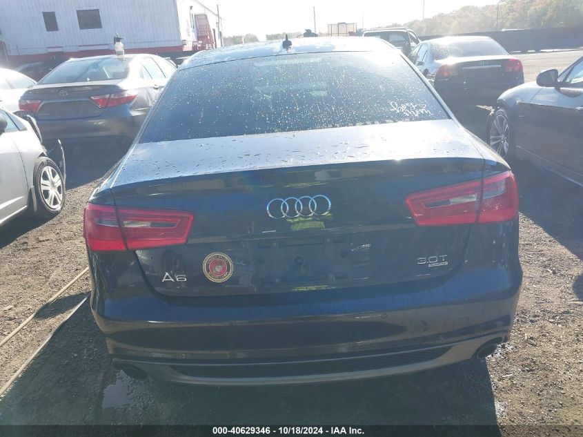 2013 Audi A6 3.0T Premium VIN: WAUHGAFC9DN017875 Lot: 40629346