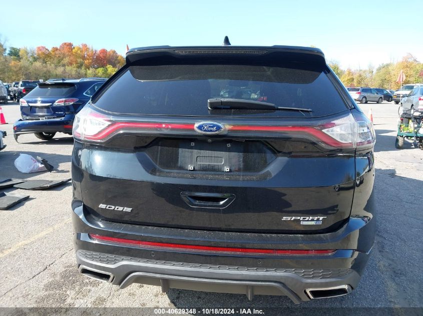 2016 Ford Edge Sport VIN: 2FMPK4AP7GBC14452 Lot: 40629348