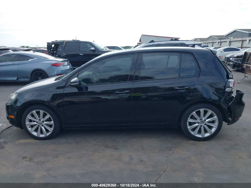 2013 Volkswagen Golf 2.0L Tdi 4-Door VIN: WVWDM7AJ1DW091319 Lot: 40629360