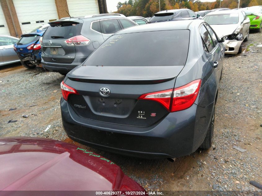 2015 Toyota Corolla L/Le/Le Pls/Prm/S/S Pls VIN: 5YFBURHE2FP334613 Lot: 40629377