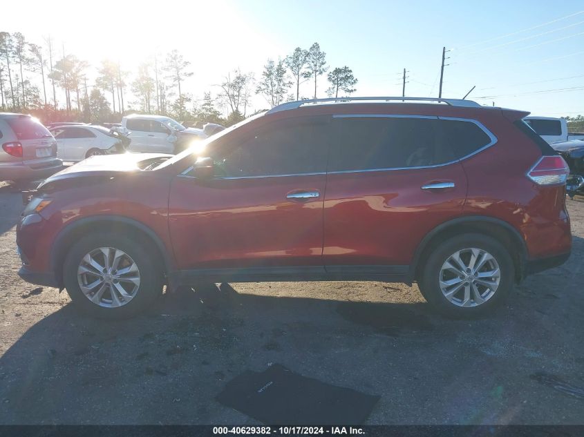 2015 Nissan Rogue Sv VIN: 5N1AT2ML9FC818552 Lot: 40629382