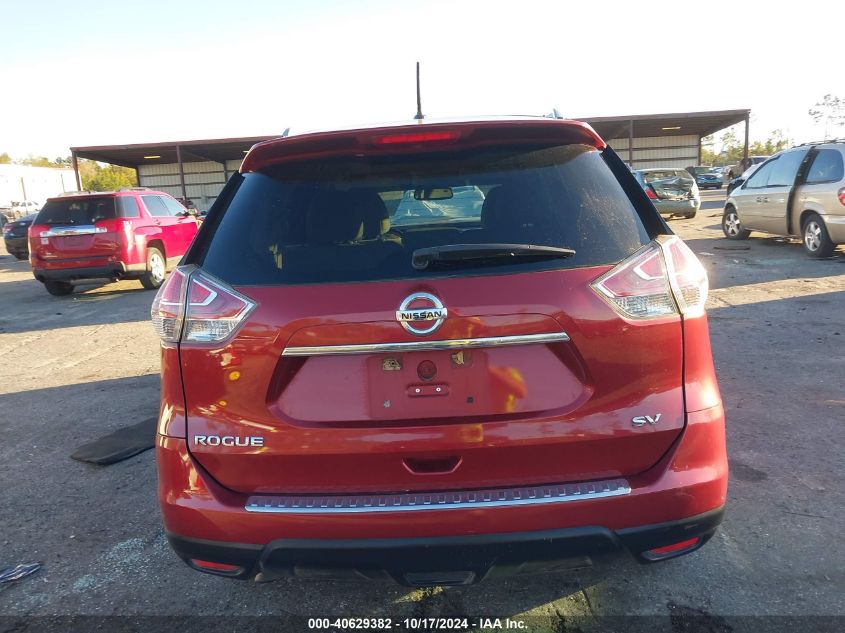 2015 Nissan Rogue Sv VIN: 5N1AT2ML9FC818552 Lot: 40629382