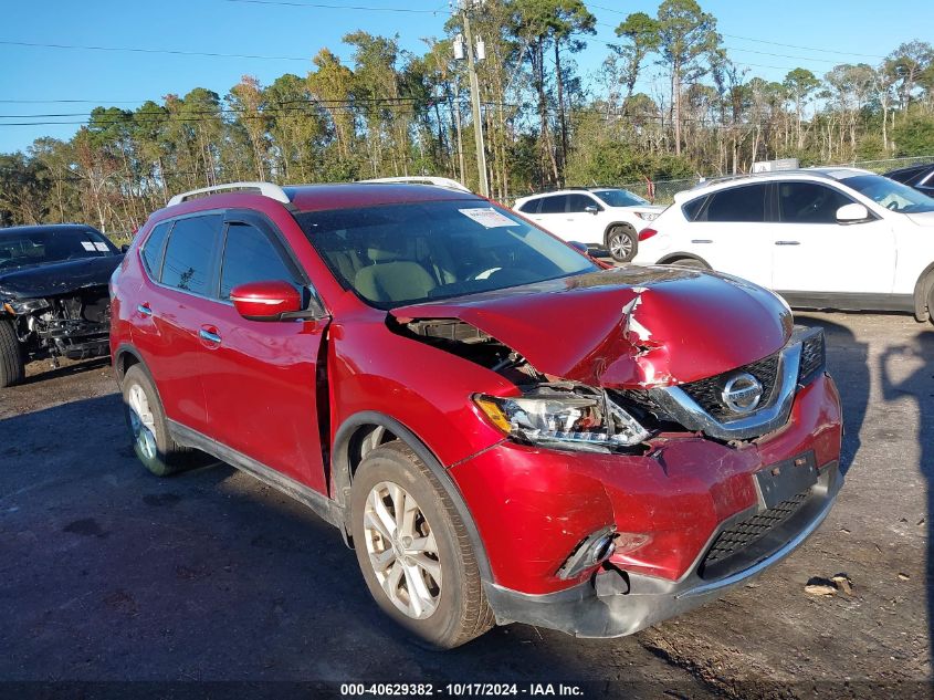 2015 Nissan Rogue Sv VIN: 5N1AT2ML9FC818552 Lot: 40629382