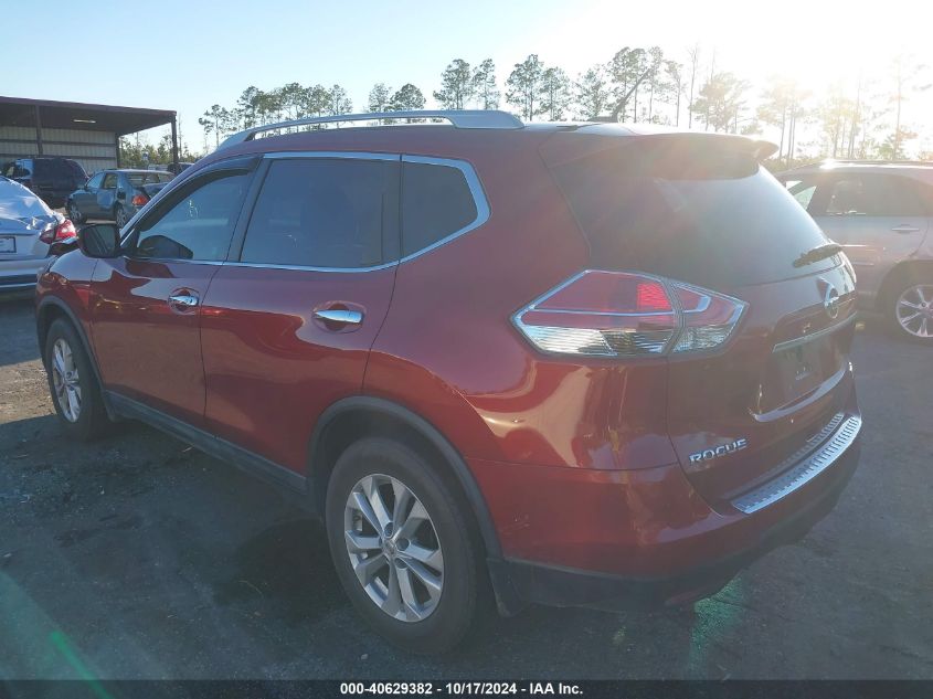 2015 Nissan Rogue Sv VIN: 5N1AT2ML9FC818552 Lot: 40629382