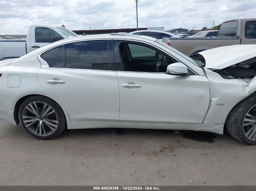 2018 Infiniti Q50 3.0T Sport VIN: JN1EV7AP7JM365168 Lot: 40629398