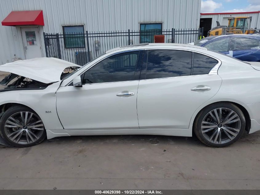 2018 Infiniti Q50 3.0T Sport VIN: JN1EV7AP7JM365168 Lot: 40629398