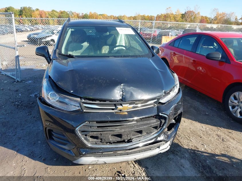 2018 Chevrolet Trax Lt VIN: 3GNCJLSB3JL322850 Lot: 40629399