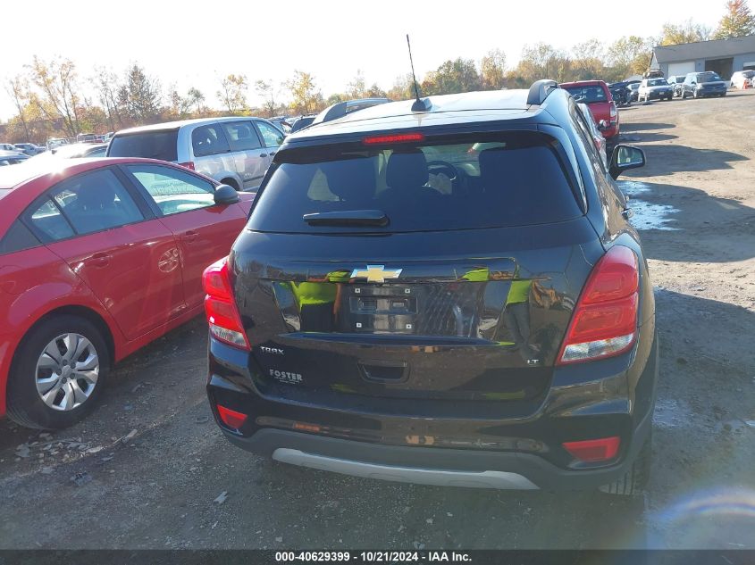 VIN 3GNCJLSB3JL322850 2018 CHEVROLET TRAX LT