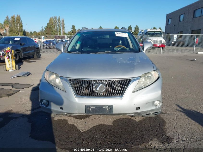 2010 Lexus Rx 350 VIN: 2T2ZK1BA4AC001877 Lot: 40629401