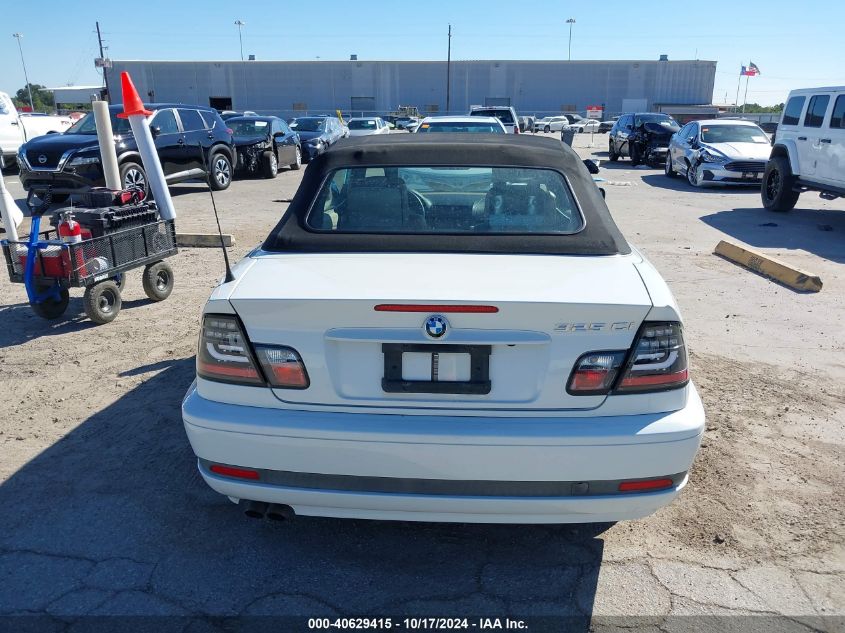 2004 BMW 325Ci VIN: WBABW33434PL31205 Lot: 40629415