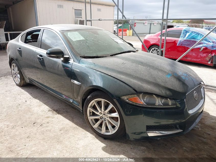 VIN SAJWA0ES3DPU05544 2013 JAGUAR XF no.1