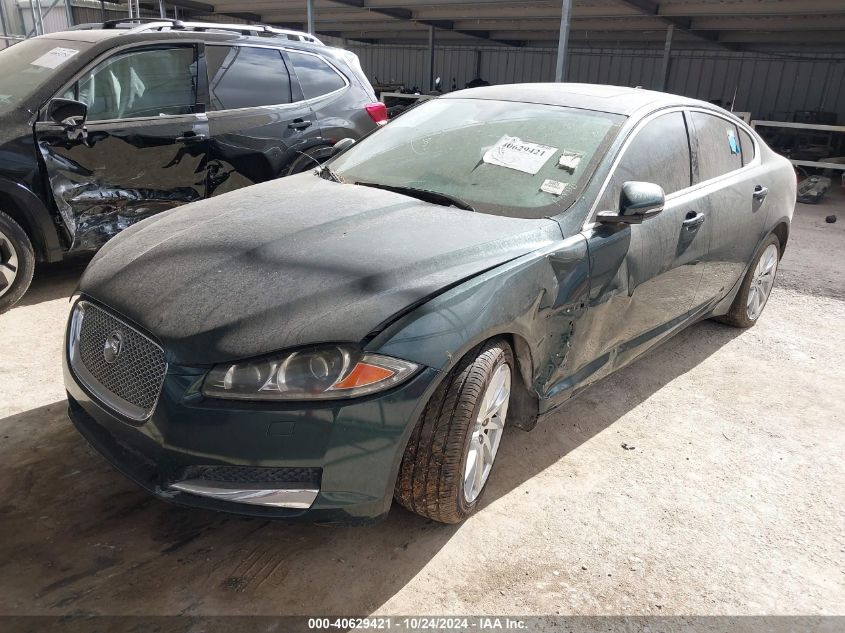 VIN SAJWA0ES3DPU05544 2013 JAGUAR XF no.2