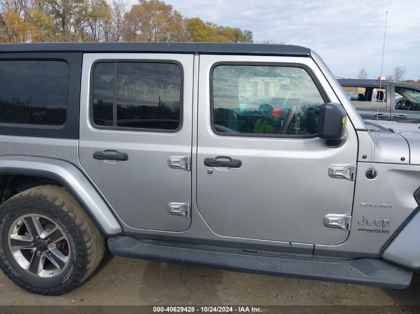 2018 Jeep Wrangler Unlimited Sahara VIN: 1C4HJXEG2JW175234 Lot: 40629428