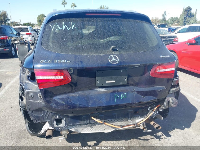 2019 MERCEDES-BENZ GLC 350E 4MATIC - WDC0G5EB0KF593405