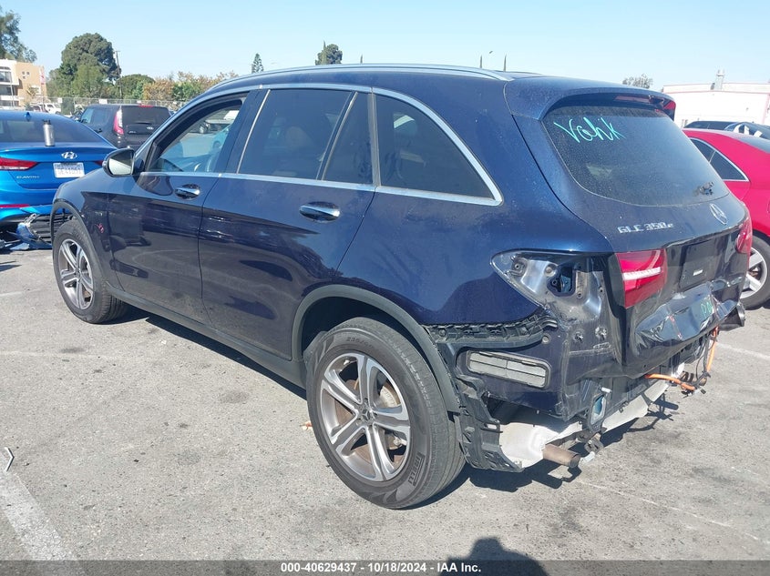 2019 MERCEDES-BENZ GLC 350E 4MATIC - WDC0G5EB0KF593405