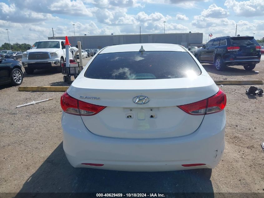 2013 Hyundai Elantra Gls VIN: 5NPDH4AE0DH422029 Lot: 40629459