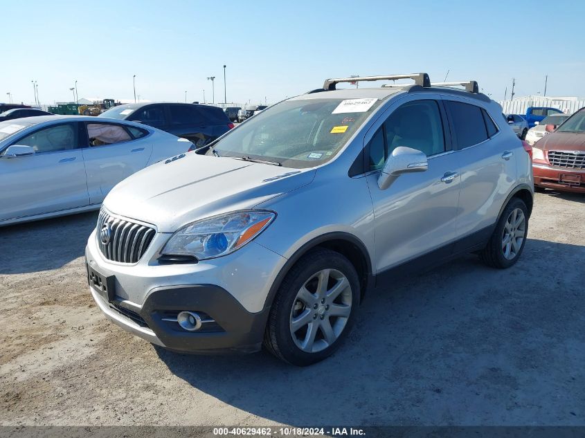 2014 Buick Encore Leather VIN: KL4CJCSB4EB696488 Lot: 40629462