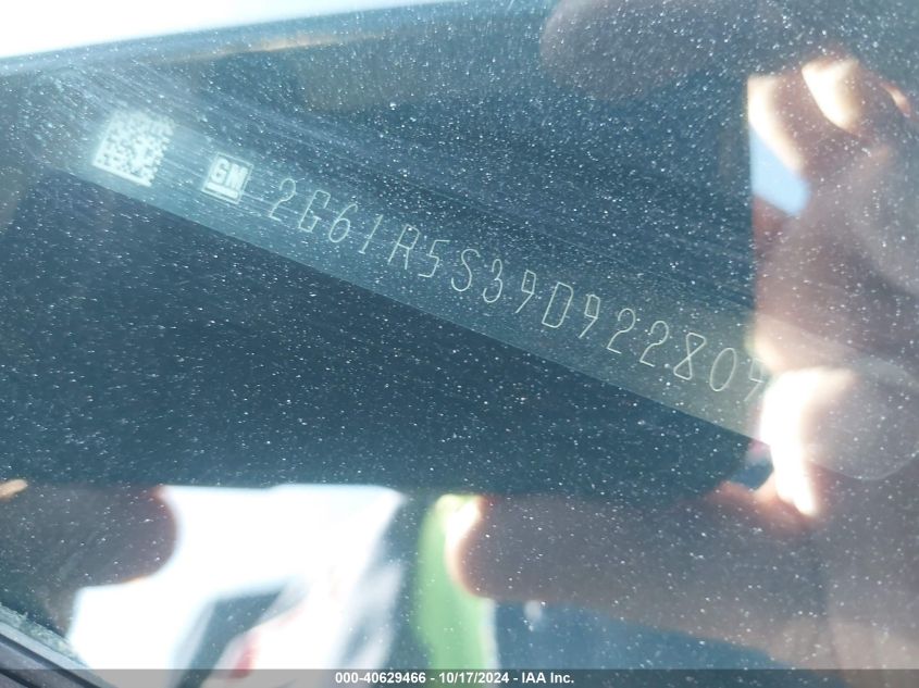 2013 Cadillac Xts Luxury VIN: 2G61R5S39D9228091 Lot: 41515193