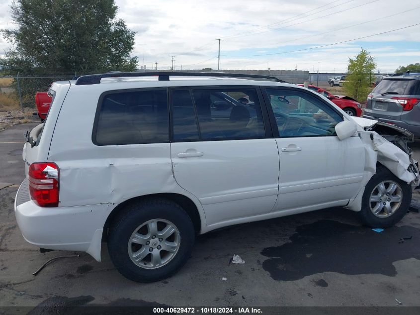 2003 Toyota Highlander V6 VIN: JTEHF21A530120493 Lot: 40629472