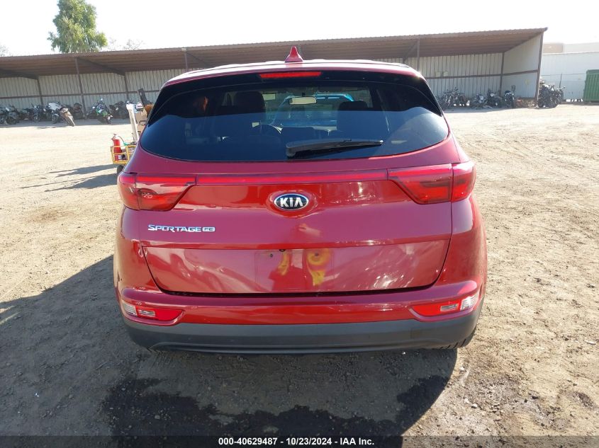 2018 Kia Sportage Lx VIN: KNDPM3AC8J7423026 Lot: 40629487