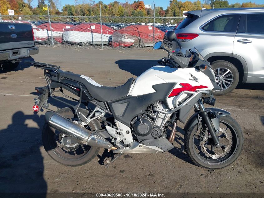 2014 Honda Cb500 X VIN: MLHPC4616E5100043 Lot: 40629505