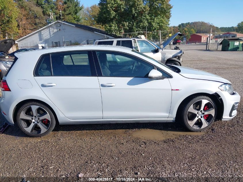 2019 Volkswagen Golf Gti 2.0T Autobahn/2.0T Rabbit Edition/2.0T S/2.0T Se VIN: 3VW5T7AU5KM030213 Lot: 40629517