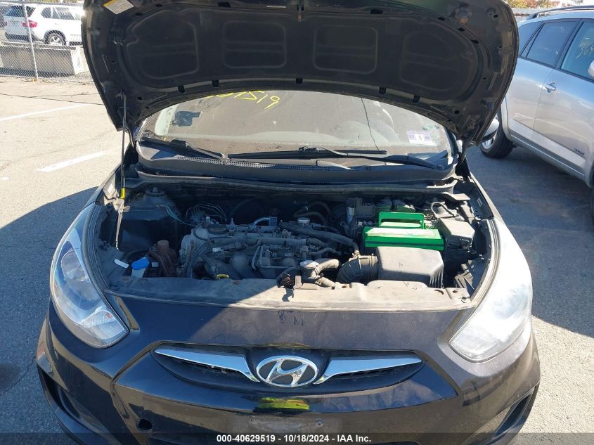 2013 Hyundai Accent Gs VIN: KMHCT5AE0DU134349 Lot: 40629519