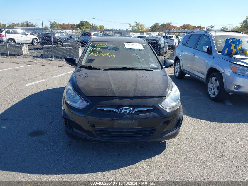 2013 Hyundai Accent Gs VIN: KMHCT5AE0DU134349 Lot: 40629519