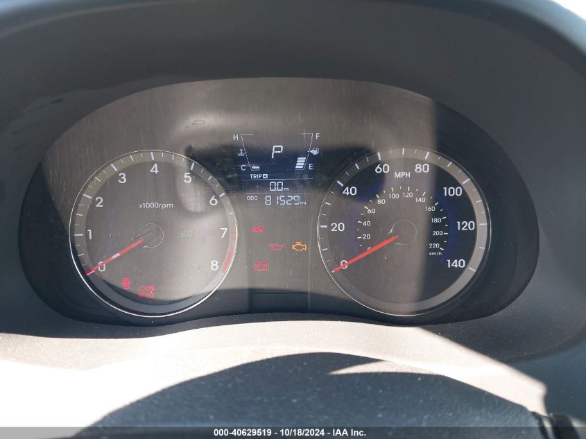 2013 Hyundai Accent Gs VIN: KMHCT5AE0DU134349 Lot: 40629519