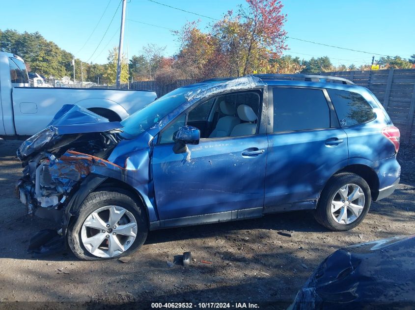 2016 Subaru Forester 2.5I Premium VIN: JF2SJADC7GH535341 Lot: 40629532