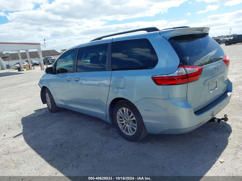 2016 Toyota Sienna Xle/Limited VIN: 5TDYK3DC4GS719181 Lot: 40629533