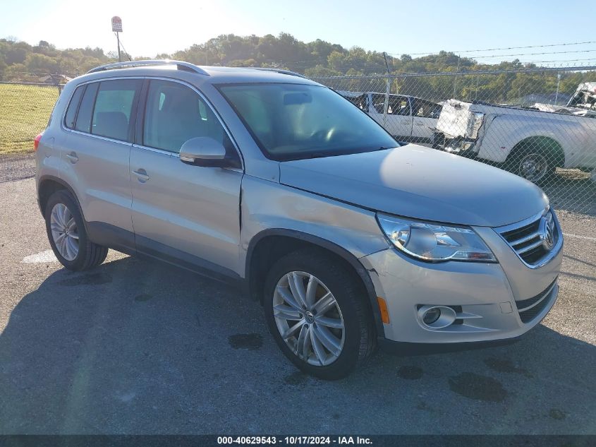 2011 Volkswagen Tiguan Se VIN: WVGAV7AX0BW524237 Lot: 40629543