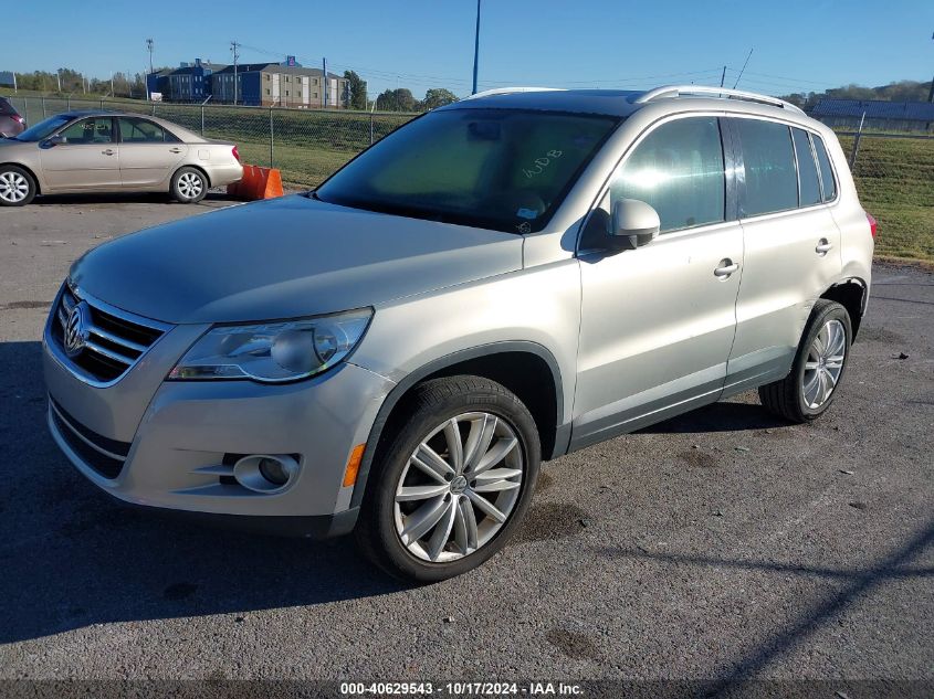 2011 Volkswagen Tiguan Se VIN: WVGAV7AX0BW524237 Lot: 40629543