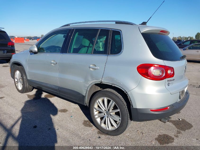 2011 Volkswagen Tiguan Se VIN: WVGAV7AX0BW524237 Lot: 40629543