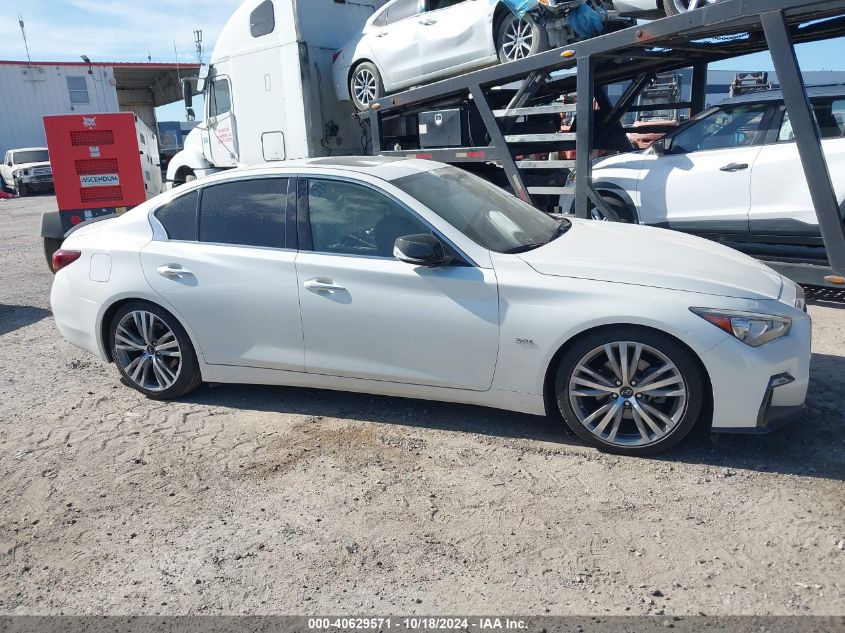 2018 Infiniti Q50 3.0T Sport VIN: JN1EV7AR3JM441065 Lot: 40629571