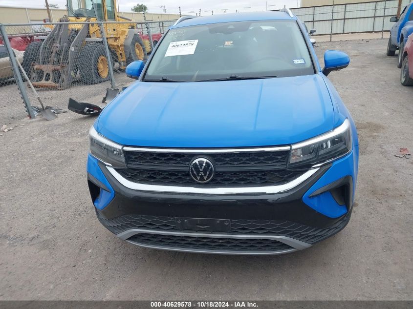 2022 Volkswagen Taos 1.5T Se VIN: 3VVYX7B27NM096804 Lot: 40629578