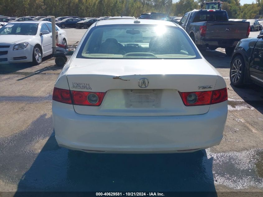 2006 Acura Tsx VIN: JH4CL96976C037731 Lot: 40629581