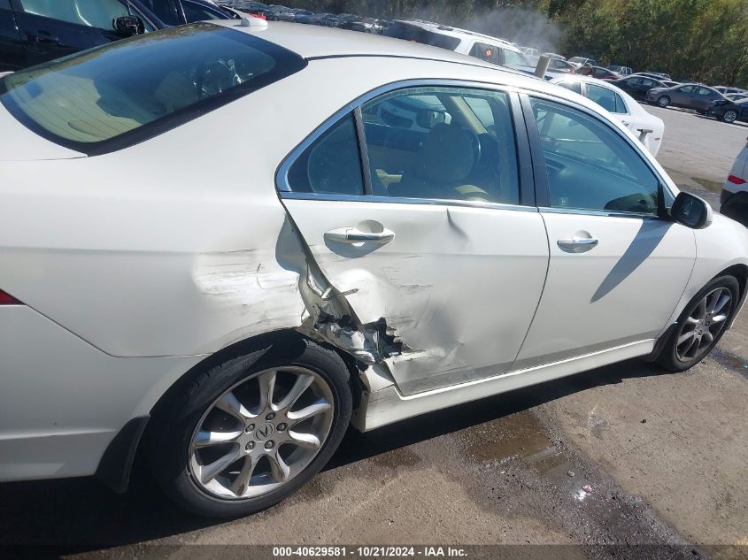 2006 Acura Tsx VIN: JH4CL96976C037731 Lot: 40629581